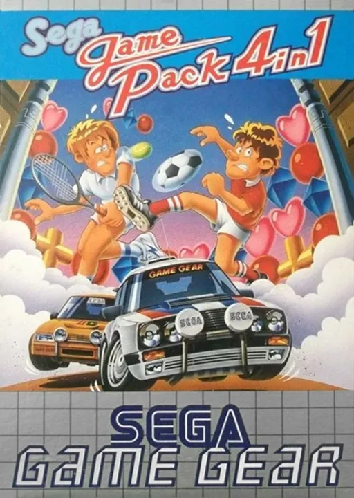 Обложка игры Sega Game Pack 4 in 1